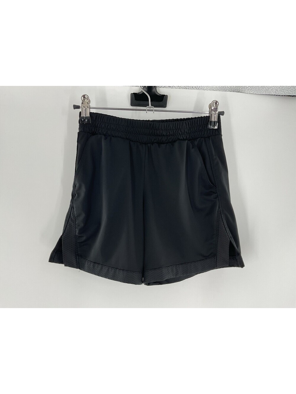 Athletic Works Girls Size Medium 7-8 Black Athletic Shorts 111
